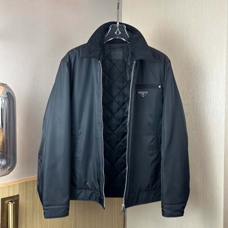 2025年3月12日秋冬高品質復刻新品Pradaジャケットqishang工場