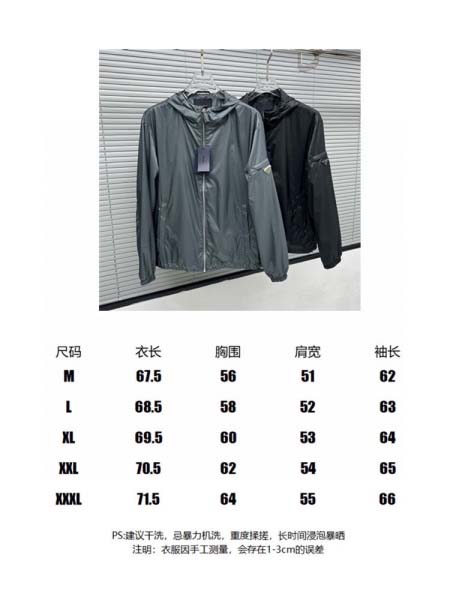 2025年3月12日春秋高品質復刻新品Pradaジャケットqishang工場