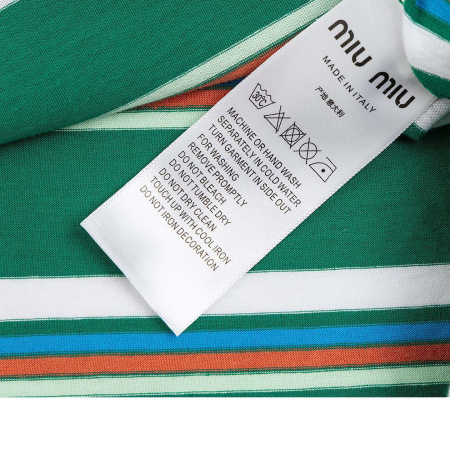 2025年3月13日新品Miumiu半袖 tシャツ  xiongma工場