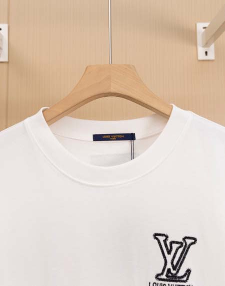 2025年3月14日春夏高品質新品Louis Vuitton半袖Tシャツ  実物写真xiongma工場