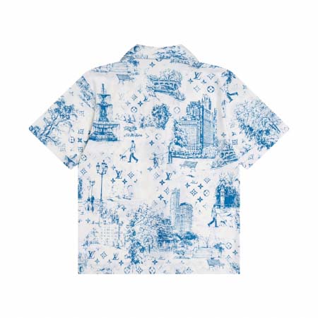 2025年3月14日春夏高品質新品Louis Vuitton半袖 シャツ  実物写真xiongma工場