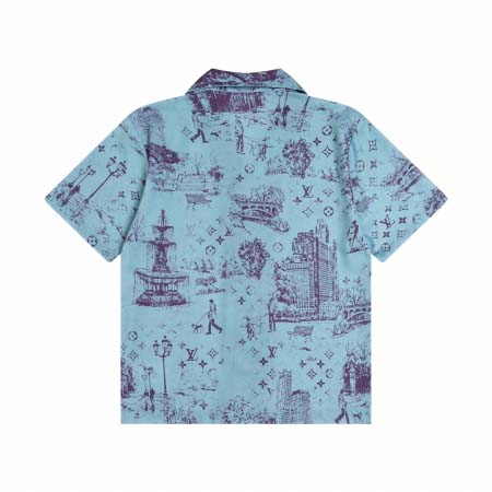 2025年3月14日春夏高品質新品Louis Vuitton半袖 シャツ  実物写真xiongma工場