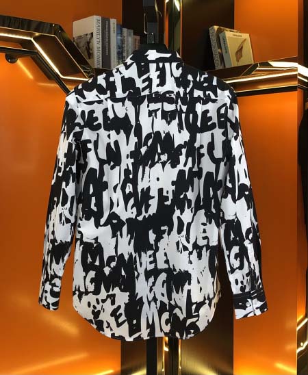 2025年3月15日 春夏高品質新品McQueen長袖シャツ A8工場