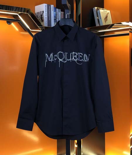 2025年3月15日 春夏高品質新品McQueen長袖シャツ A8工場