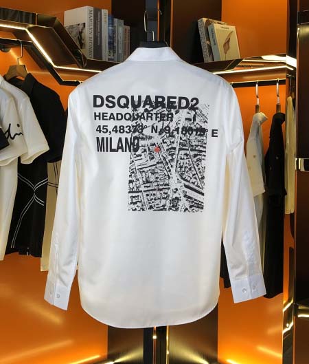 2025年3月15日 春夏高品質新品Dsquared2長袖シャツ A8工場