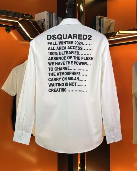 2025年3月15日 春夏高品質新品Dsquared2長袖シャツ A8工場