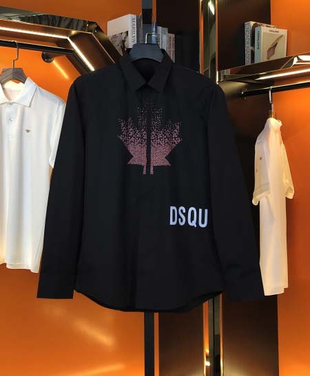 2025年3月15日 春夏高品質新品Dsquared2長袖シャツ A8工場