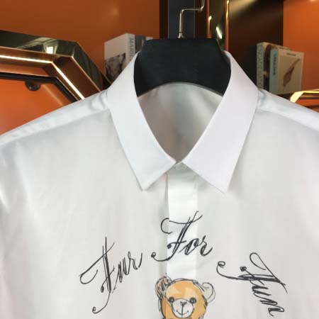 2025年3月15日 春夏高品質新品MOSCHINO長袖シャツ A8工場