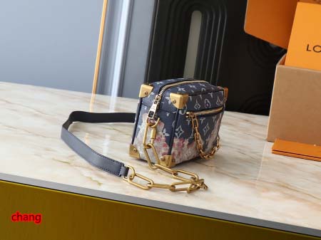 2025年3月16日 ルイヴィトン新品 M25132  Virgil Abloh  2019  Mini SOFT TRUNK   Monogram Eclipse