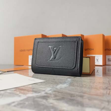 2025年3月17日新品財布M81927 Louis Vuitton Monogram Unplant“Portefeuille Claire” zy工場