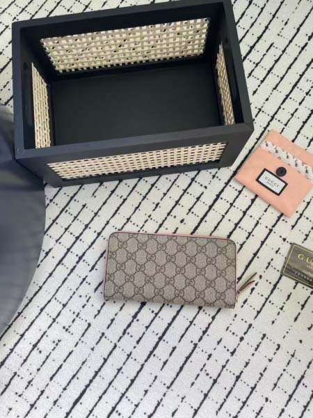 2025年3月17日新品財布GUCCI 456117  PVC 19X9.5X2.5CM     zy工場