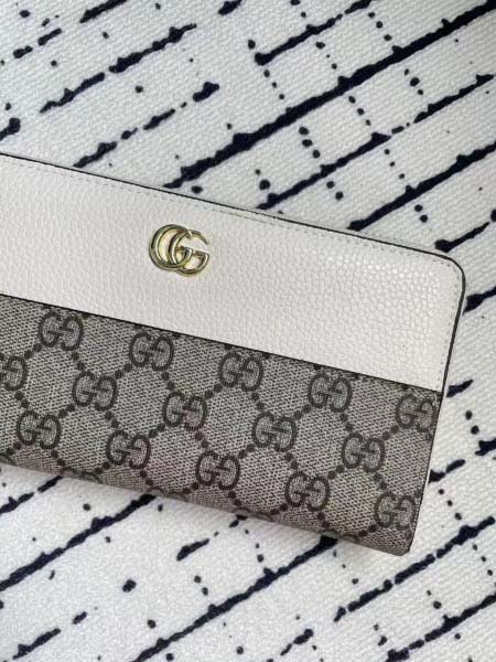 2025年3月17日新品財布GUCCI 456117  PVC 19 X9.5X2.5CM     zy工場