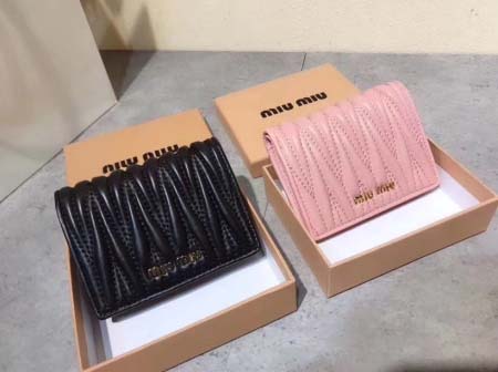 2025年3月17日新品財布Miumiu 5439  11.5X10X3cm zy工場