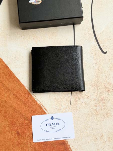 2025年3月17日新品財布PRADA  2M0513# blue 11cmx9cm   zy工場