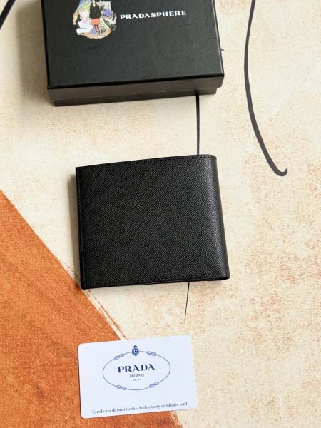 2025年3月17日新品財布PRADA  2M0513# blue 11cmx9cm   zy工場