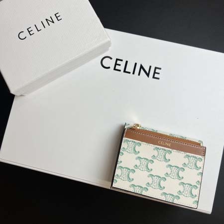 2025年3月17日新品財布 Celine TRIOMPHE 9.5×7.5×3cm   zy工場