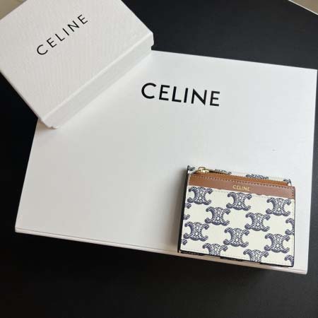2025年3月17日新品財布 Celine TRIOMPHE 9.5×7.5×3cm   zy工場