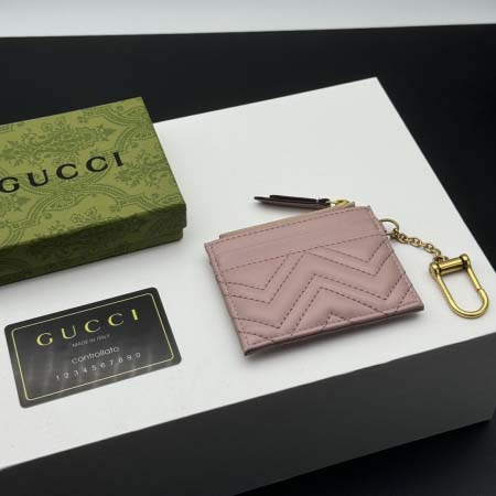 2025年3月17日新品財布  Gucci 627064 10x 7.5x 1cm   zy工場