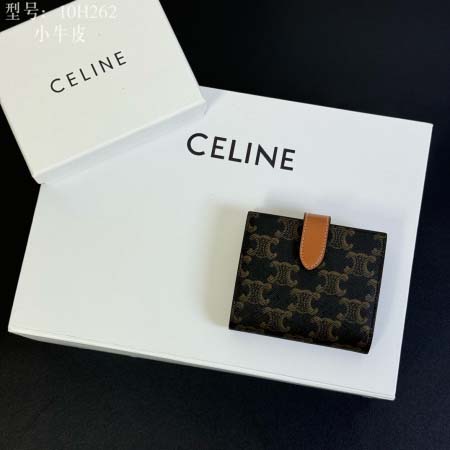 2025年3月17日新品財布CELINE 10H262/ 10.5×9x2cm  zy工場