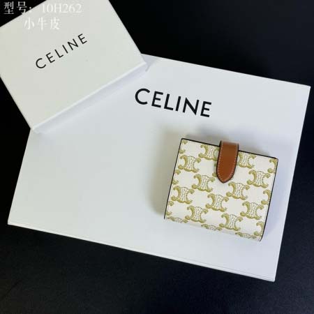 2025年3月17日新品財布CELINE  10H262/ 10.5×9x2cm  zy工場