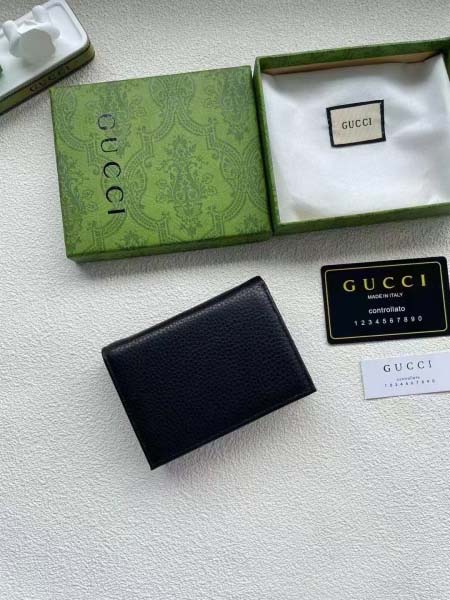 2025年3月17日新作財布 GUCCI 456115   SIZE:11*9*2.5CM  zy工場