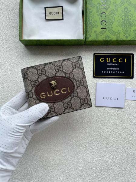 2025年3月17日新作財布 GUCCI 473954  GUCCI  PVC   SIZE:11*10*1.5CM zy工場