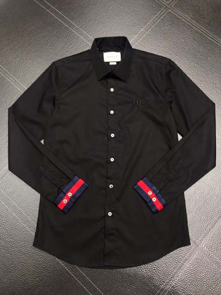 2025年3月19日高品質新作GUCCI長袖のスリムシャツ HoHo工場