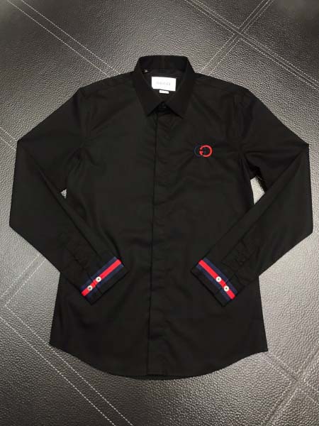 2025年3月19日高品質新作GUCCI長袖のスリムシャツ HoHo工場