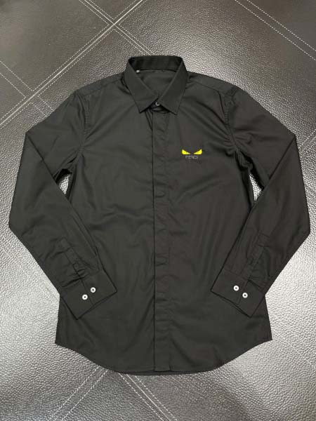 2025年3月19日高品質新作FENDI長袖のスリムシャツ HoHo工場