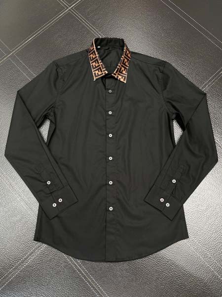 2025年3月19日高品質新作FENDI長袖のスリムシャツ HoHo工場