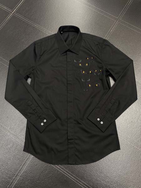 2025年3月19日高品質新作FENDI長袖のスリムシャツ HoHo工場