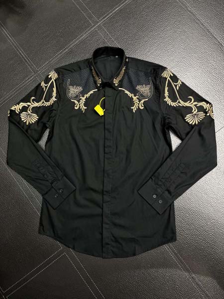 2025年3月19日高品質新作Versace長袖のスリムシャツ HoHo工場