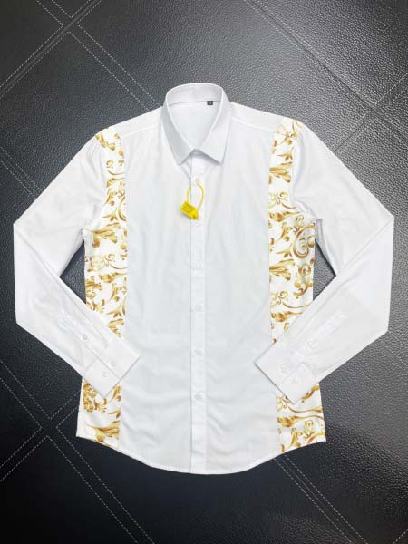 2025年3月19日高品質新作 Versace長袖のスリムシャツ HoHo工場