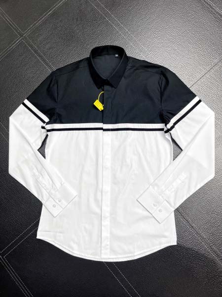 2025年3月19日高品質新作Neil Barrett長袖のスリムシャツ HoHo工場