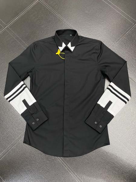 2025年3月19日高品質新作Neil Barrett長袖のスリムシャツ HoHo工場