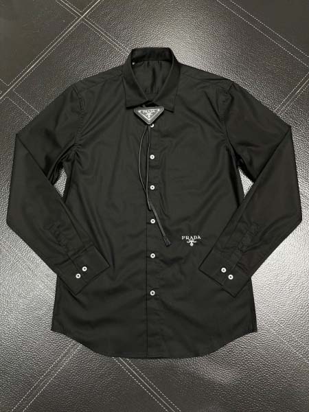 2025年3月19日高品質新作prada長袖のスリムシャツ HoHo工場