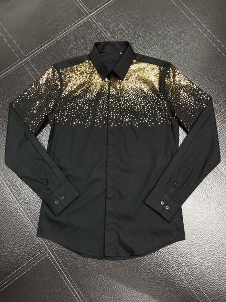 2025年3月19日高品質新作YSL長袖のスリムシャツ HoHo工場