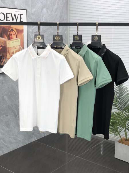 2025年3月21日春夏新作CKビジネスの高級品半袖Tシャツ luols工場