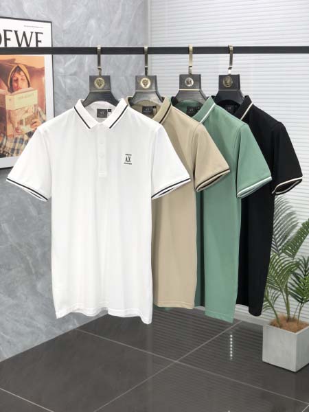 2025年3月21日春夏新作ARMANIビジネスの高級品半袖Tシャツ luols工場