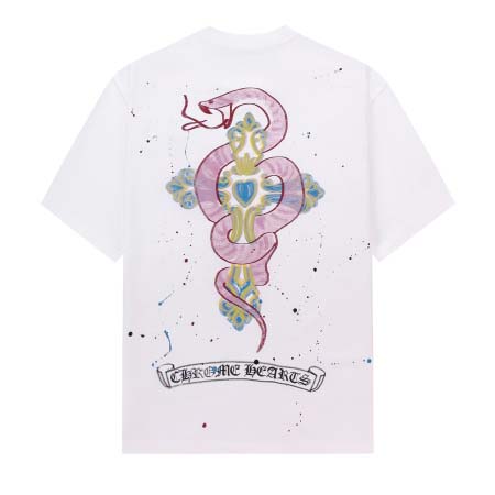 2025年3月25日入荷春夏高品質新作Chrome hearts半袖Tシャツdiand工場