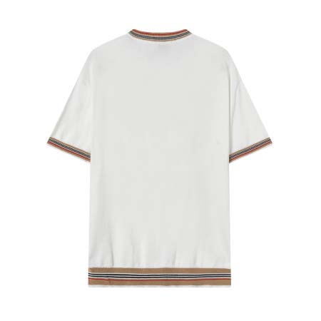 2025年3月25日入荷春夏高品質新作Burberryニット半袖Tシャツdiand工場