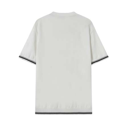 2025年3月25日入荷春夏高品質新作Balenciagaニット半袖Tシャツdiand工場