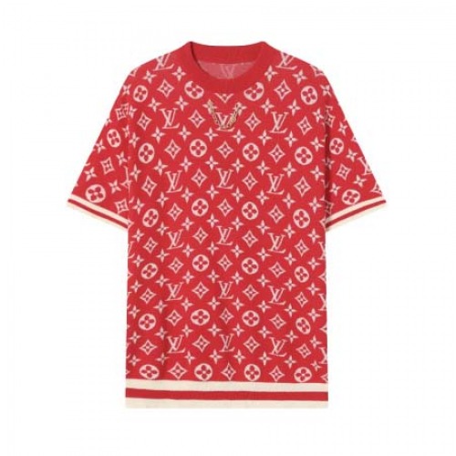 2025年3月25日入荷春夏高品質新作LOUIS VUITTONニット半袖Tシャツdiand工場