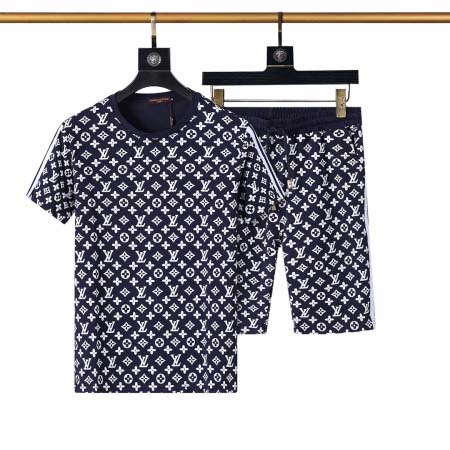 2025年3月25日入荷春夏新作LOUIS VUITTON半袖 セット上下shun工場