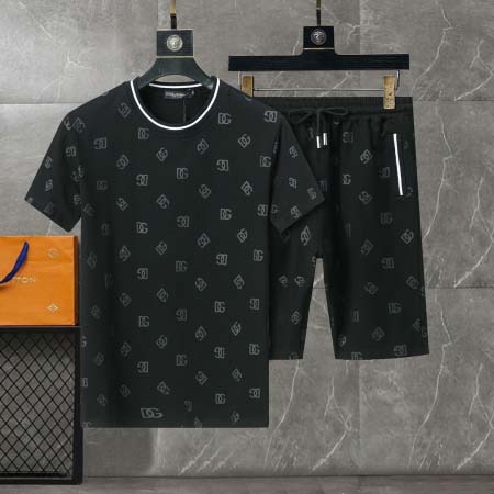 2025年3月25日入荷春夏新作D&G半袖 セット上下shun工場