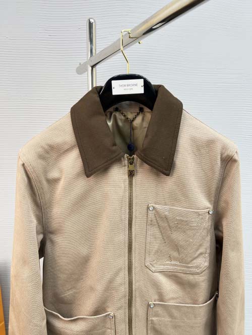 2025年3月26日入荷高品質新作Louis VuittonコットンキャンバスジャケットTF工場