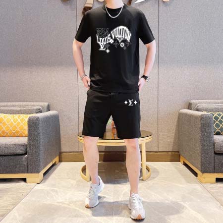 2025年3月28日入荷新作Louis Vuitton春秋メンズ 上下セットM-5XL/zhan工場