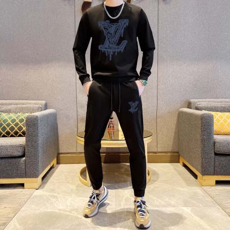 2025年3月28日入荷新作Louis Vuitton春秋メンズ 上下セットM-5XL/zhan工場