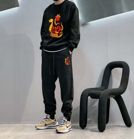 2025年3月28日入荷新作FENDI春秋メンズ 上下セットM-5XL/zhan工場