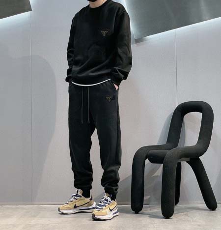 2025年3月28日入荷新作PRADA春秋メンズ 上下セットM-5XL/zhan工場